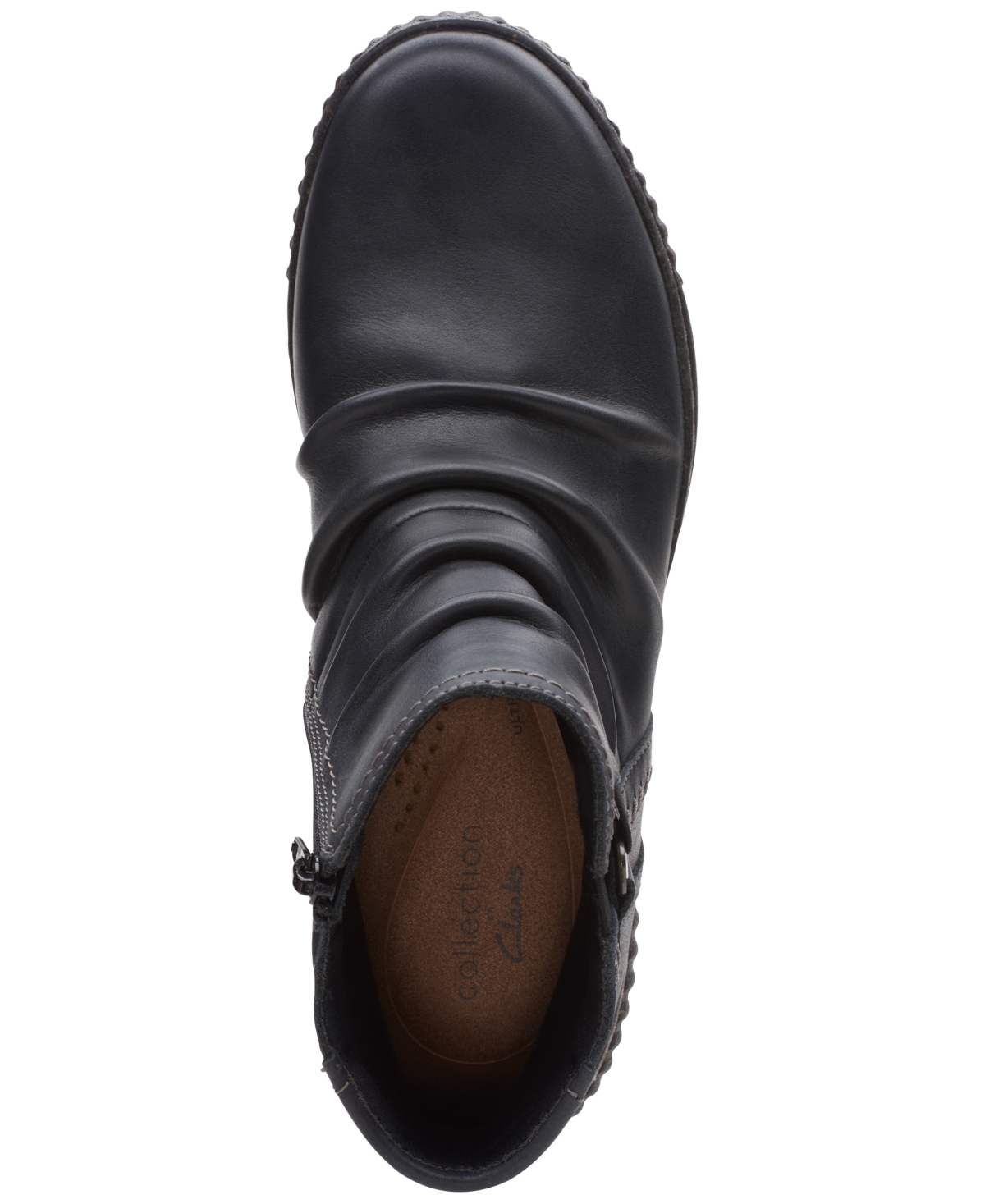 Clarks Women's Caroline Orchid Ruched Booties