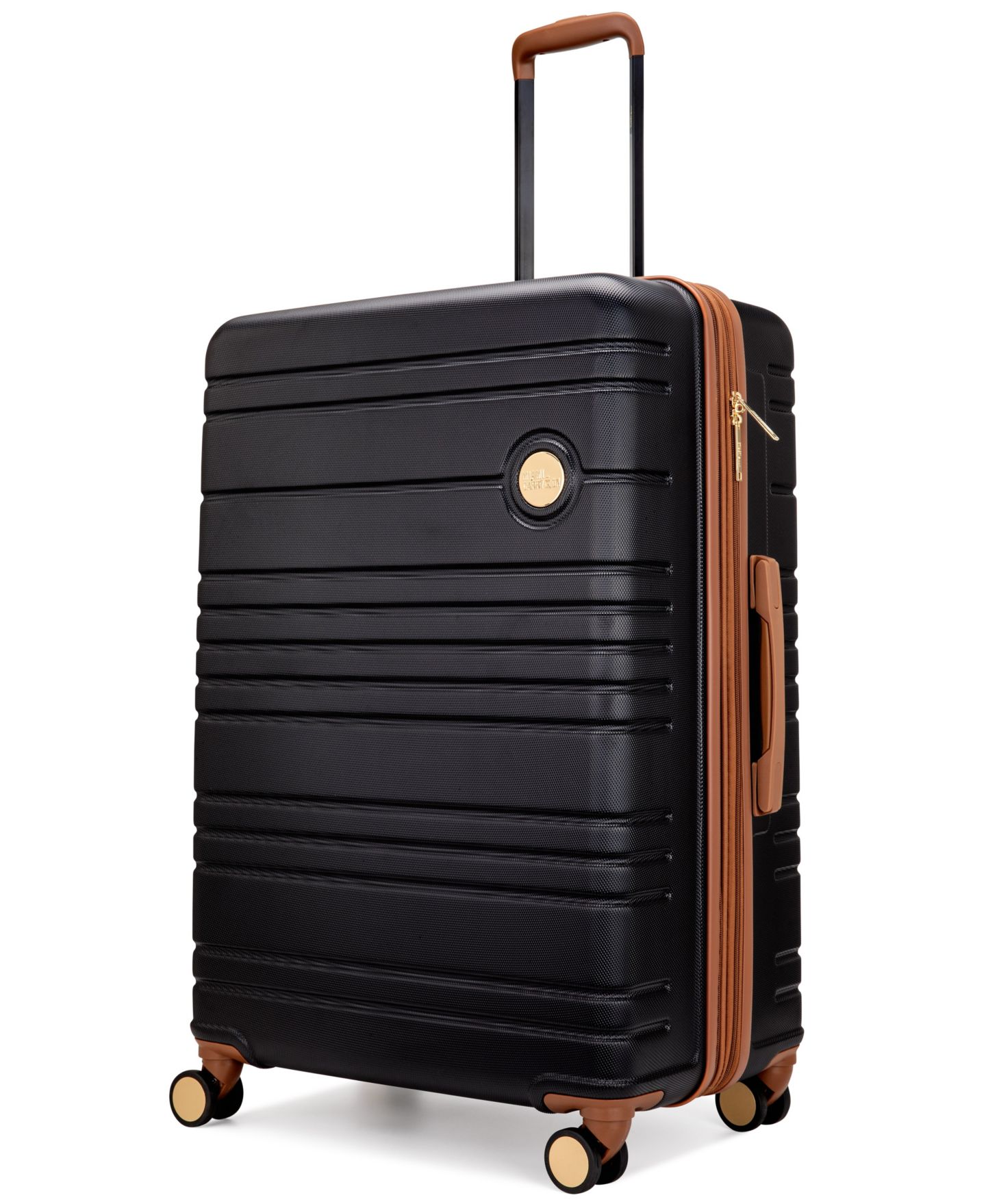 Набор чемоданов Miami CarryOn Brickell из 3 шт., расширяемые, на колёсах, ретро, цвет: Чёрный — фото 3