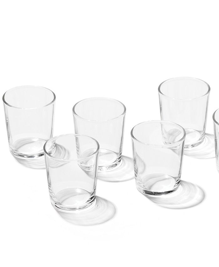 Oneida Stackables Clear Shot Glasses Set Of 6 Macys 6675