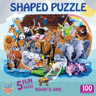 Masterpieces Noah's Ark - 100 Piece Shaped Jigsaw Puzzle - Macy's