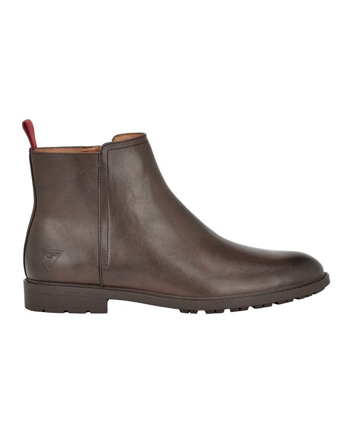 GUESS Men's Dawlin Classic Low Shaft Casual Boots - Macy's