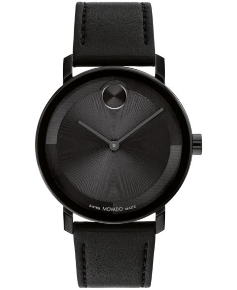 Мужские часы Movado Bold Evolution 2.0, кварцевые, кожаный ремешок, 40 мм