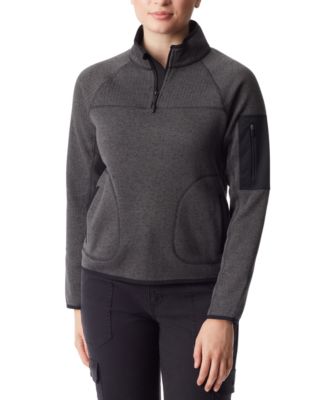 BASS OUTDOOR - Women's Mixed-Media Pullover Sweater
