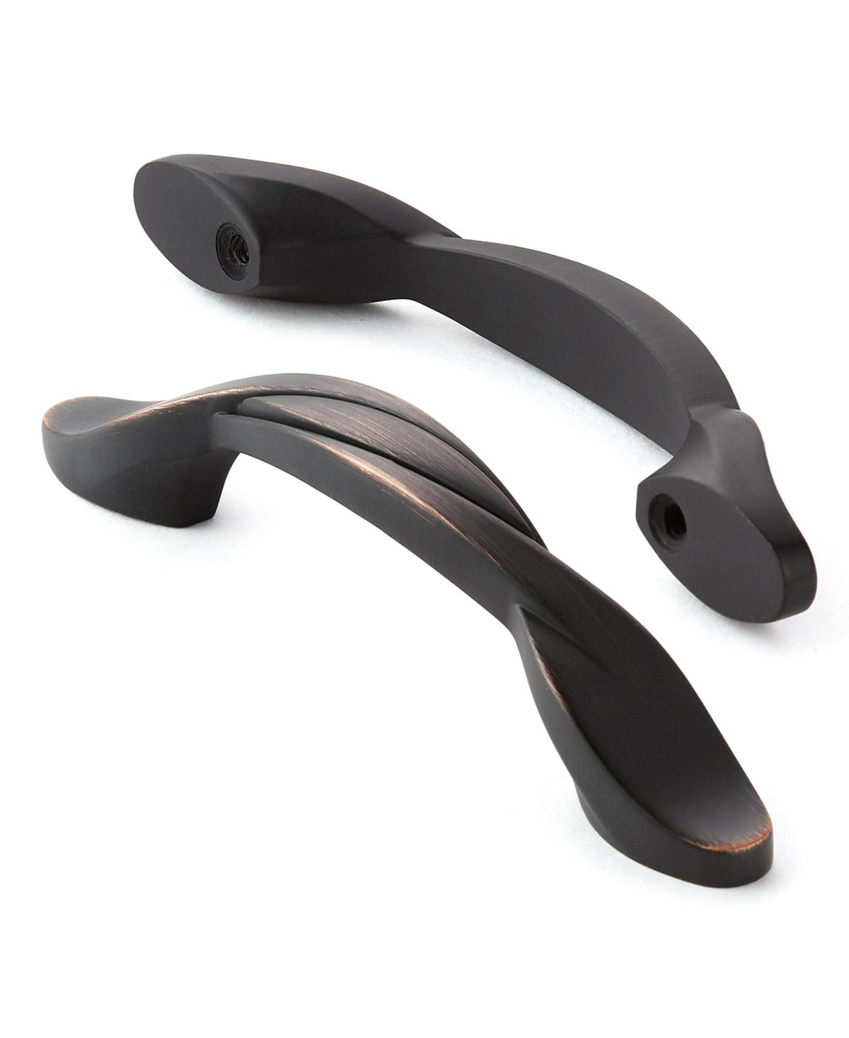 Cauldham 10 Pack Solid Braided Kitchen Cabinet Pulls Handles (3