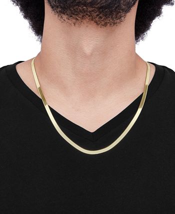 Macy's online herringbone necklace