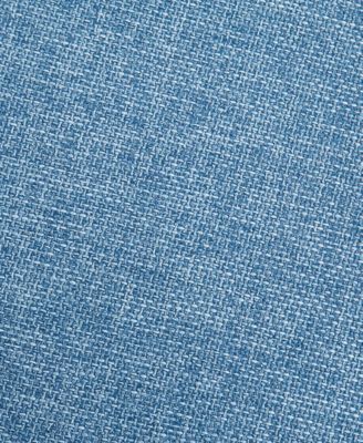 Maise 35" Round Fabric Upholstered Ottoman