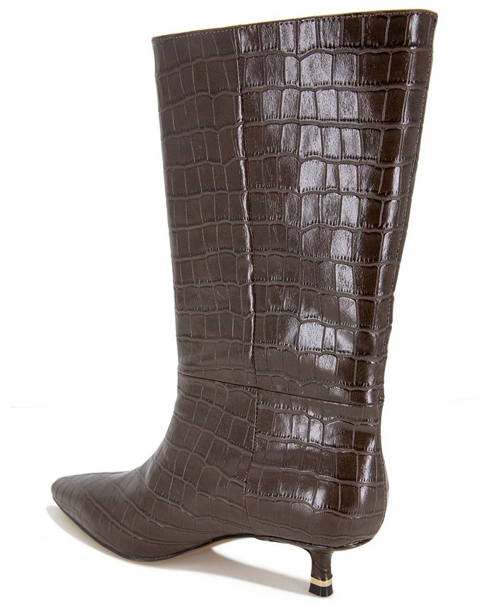 Kenneth Cole New York Women's Meryl Kitten Heel Calf Boots - Macy's
