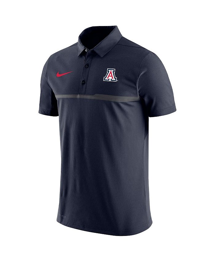 Nike Men's Navy Arizona Wildcats 2023 Coaches Performance Polo Shirt ...