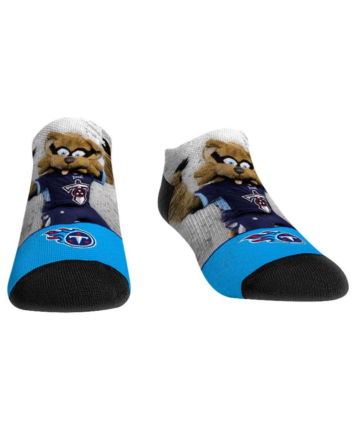 Men's and Women's Rock 'Em Socks Tennessee Titans Mascot Walkout Low Cut Socks - Multi