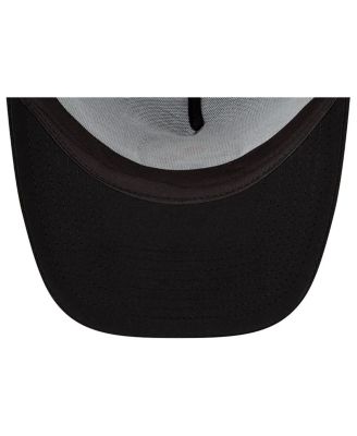 Men's Black Cincinnati Bengals A-Frame Trucker 9FORTY Adjustable Hat