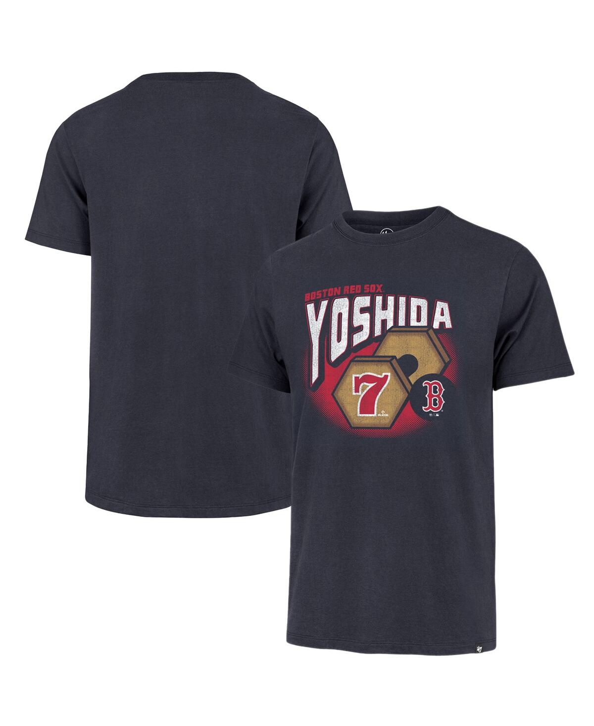 47 Brand Men's ' Masataka Yoshida Navy Boston Red Sox Hr Celebration T-shirt