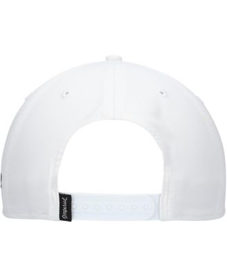 Men's White 3M Open Rope Snapback Hat