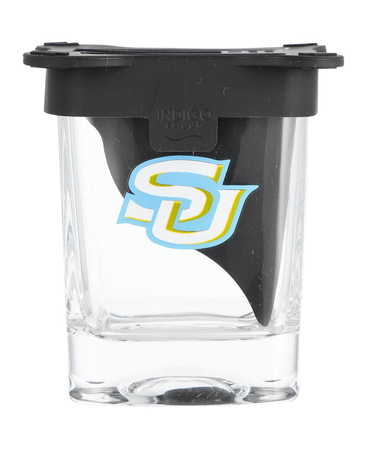 Indigo Falls Southern University Jaguars 10 oz Ice Wedge Glass In Clear