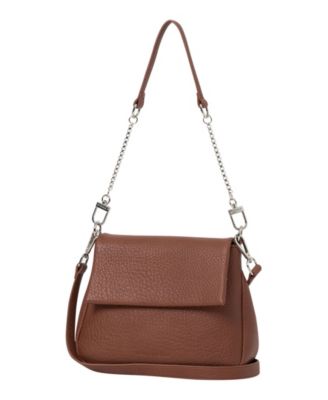 Wish List Faux Leather Crossbody Bag