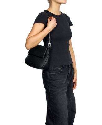 Wish List Faux Leather Crossbody Bag