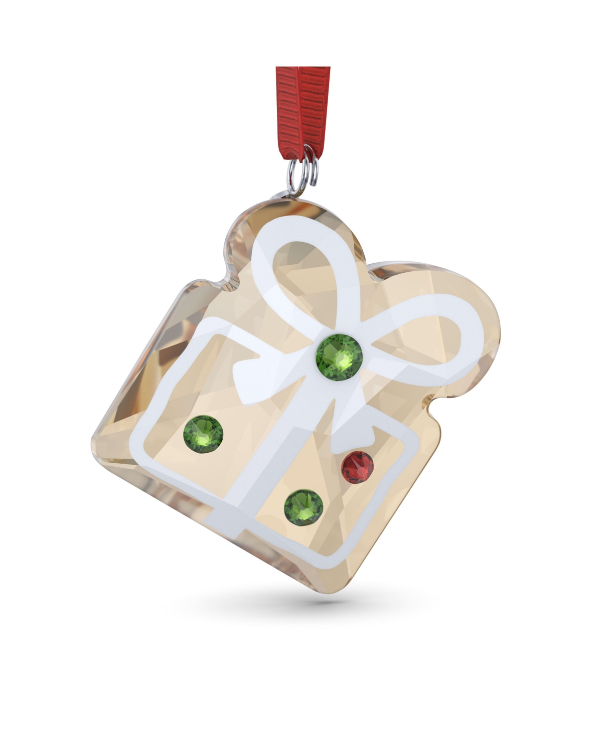Swarovski Holiday Cheers Gingerbread Gift Ornament In Multicolored