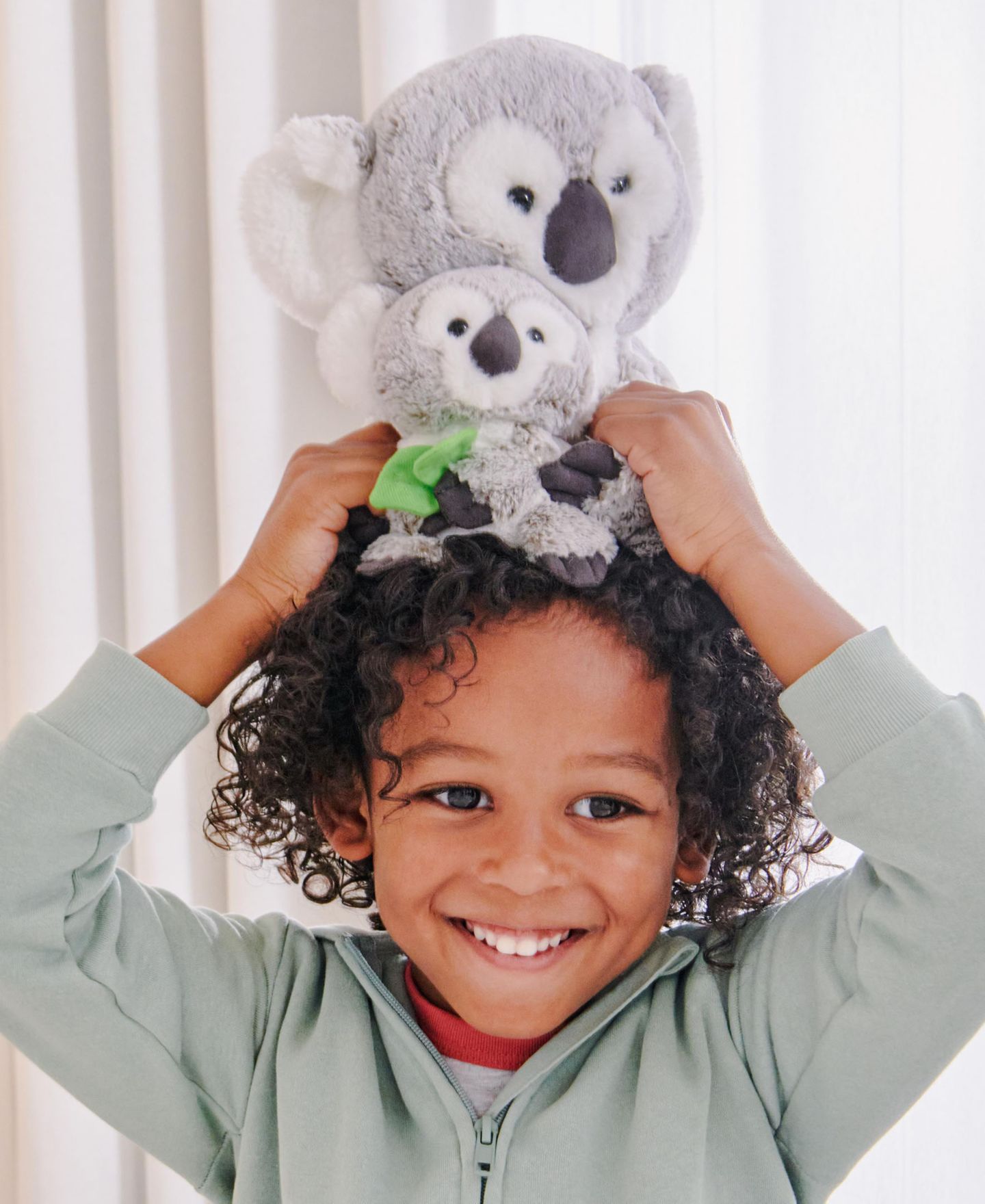 Детская мягкая игрушка Gund® Zozo The Koala Bear with Joey Plush, Stuffed Animal, 10" — фото 6