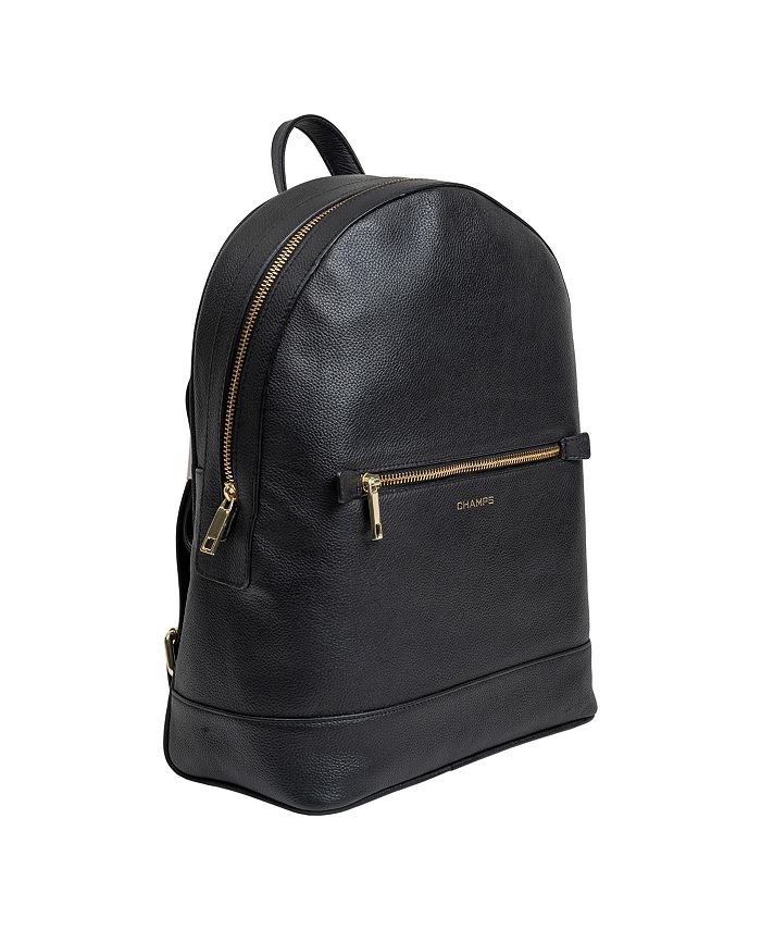 CHAMPS Ladies Leather Backpack from the Gala Collection - Macy's