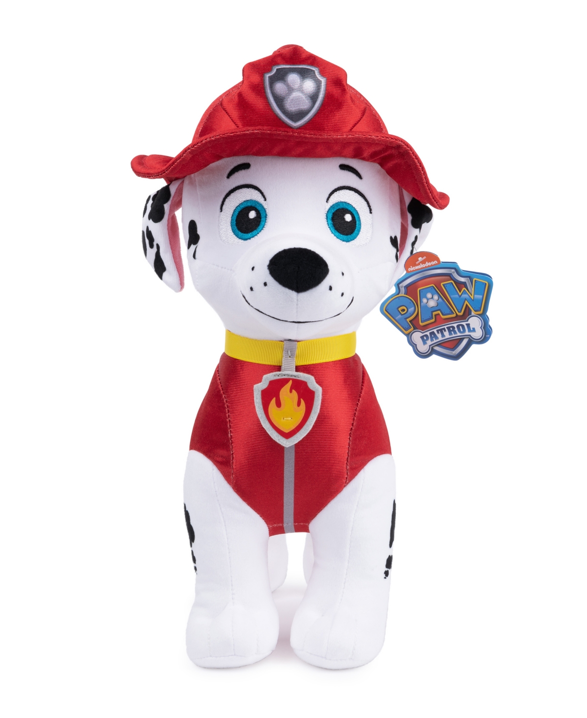 Paw Patrol Kids' Marshall In Heroic Standing Position Premium Stuffed Animal Plush Toy In Multi-color