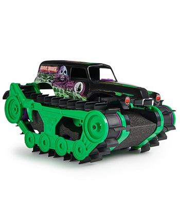 Monster Jam Grave Digger Trax All-Terrain Remote Control Outdoor Vehicle,  1-15 Scale, Kids Toys for Boys and Girls Ages 4 and Up - Macy's