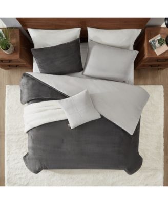 Brody Reversible 5-Pc. Comforter Set, Full/Queen