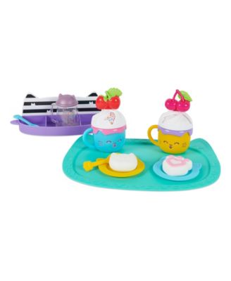 Sprinkle Party Sweet Treat Set, Pretend Play Kitchen Hot Cocoa Party Set with Fruit Sprinkles