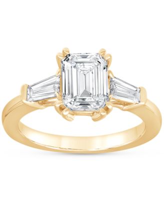 Badgley Mischka Certified Lab Grown Diamond Engagement Ring (2-1/2 ct. t.w.) in 14k Gold