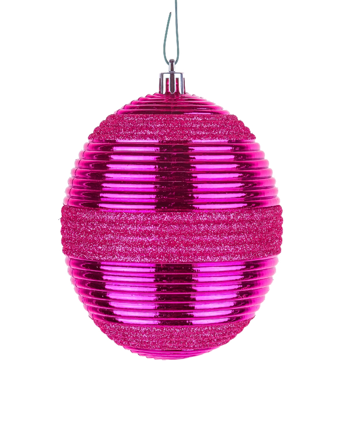 National Tree Company First Traditions 4 Piece Shatterproof Swirling Ornaments In Pink