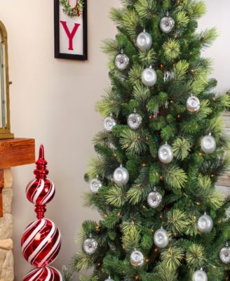 First Traditions 6-Piece Shatterproof Glittering Ornaments