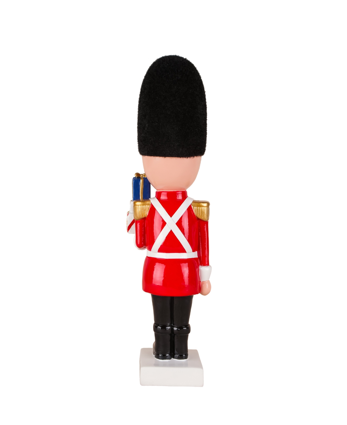 Shop National Tree Company First Traditions 11" Christmas Soldier With Gifts In Red