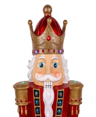 National Tree Company 36" Nutcracker Decoration with Multicolor Lights