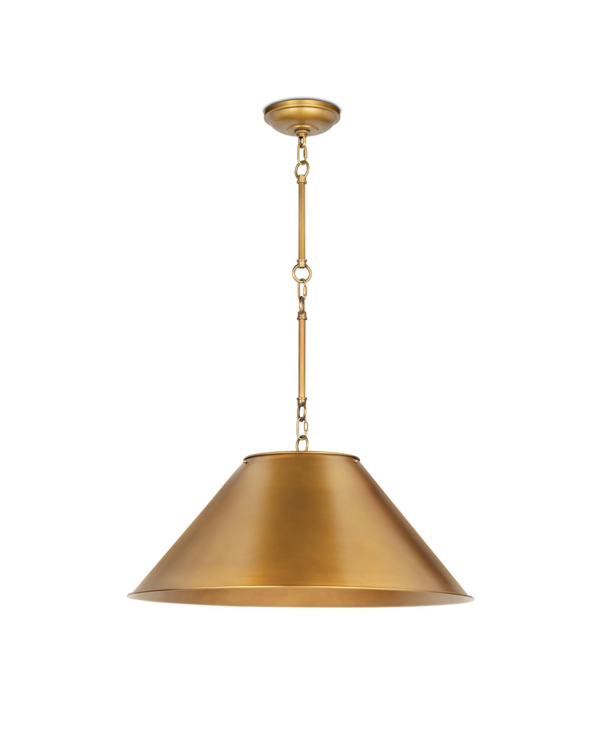 Shop Regina Andrew Reese Pendant Lamp In Brass