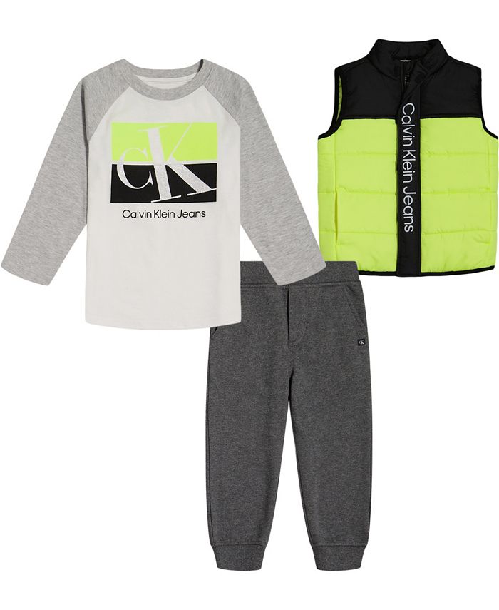 Calvin klein clearance kids tracksuit