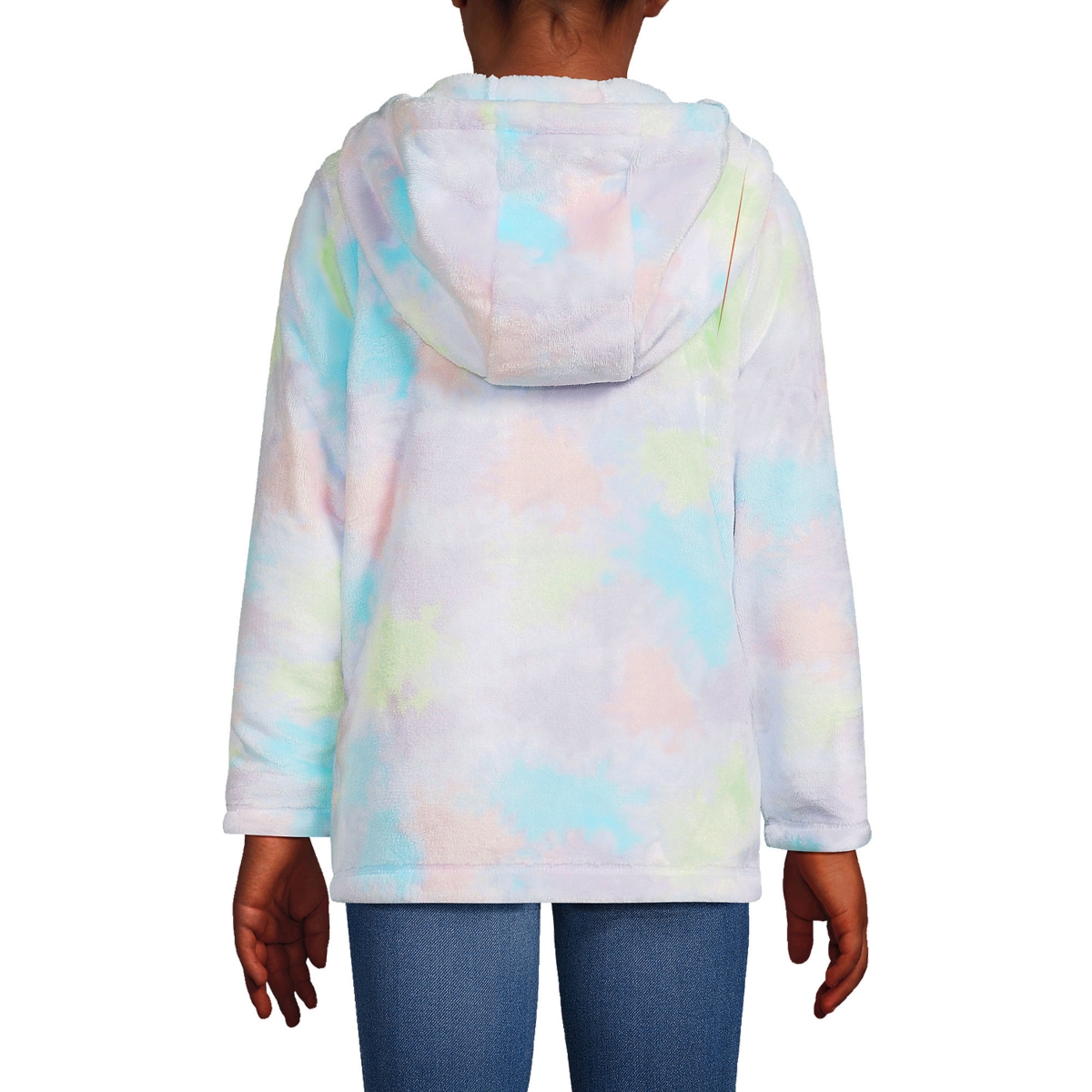 Lands' End Girls Softest Fleece Hoodie