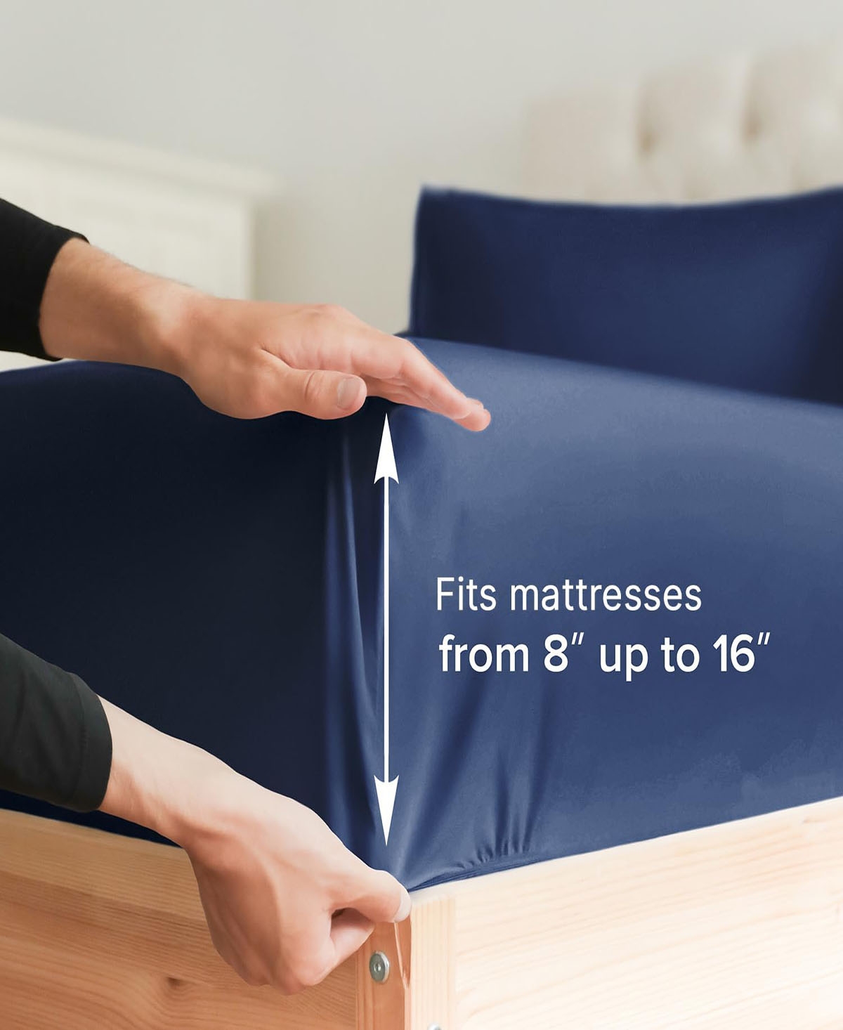 Cgk Unlimited 4 Piece 100% Cotton 400 Thread Count Sheet Set -