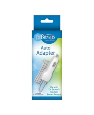 Baby Dr. Brown's Auto Adapter for Electric Breast Pump, 6 foot long