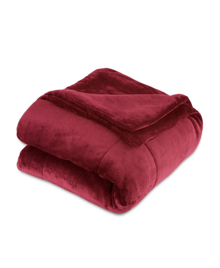 Vellux Luxury Plush Twin Blanket - Macy's