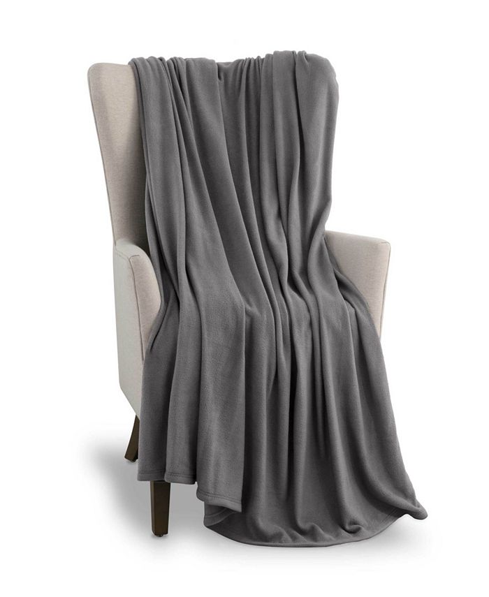 Vellux Brushed Microfleece Queen Blanket Macy's