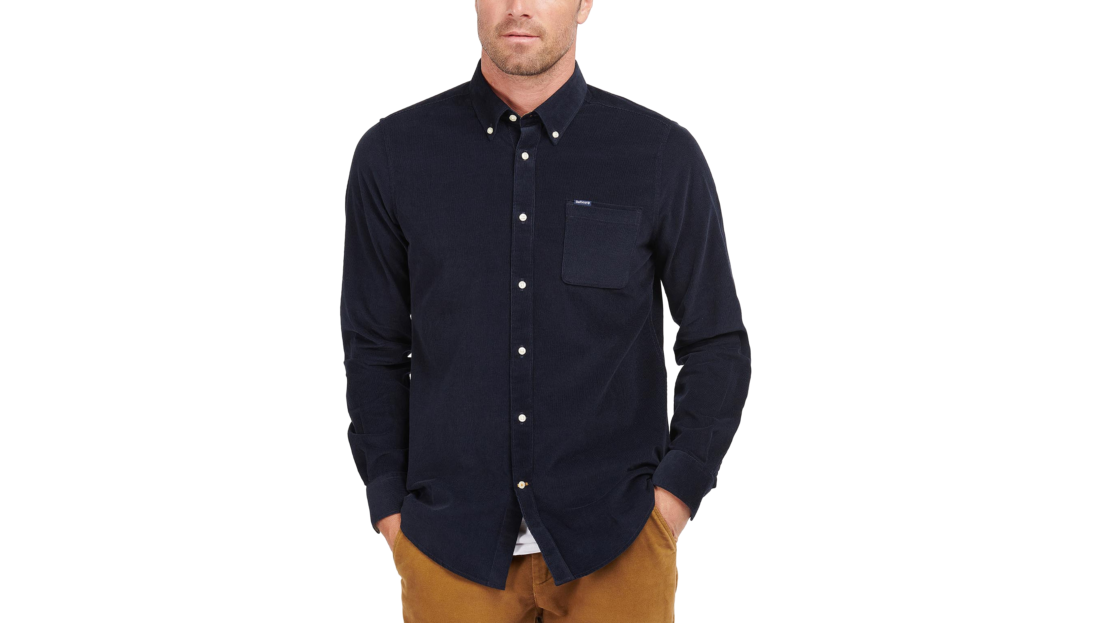 Barbour Men's Ramsey Tailored-Fit Corduroy Shirt