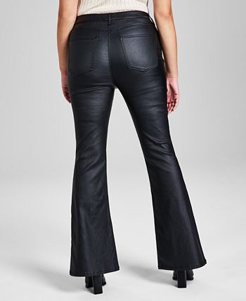 And Now This Women's High Rise Coated Flare Jeans, Created for Macy's -  Macy's