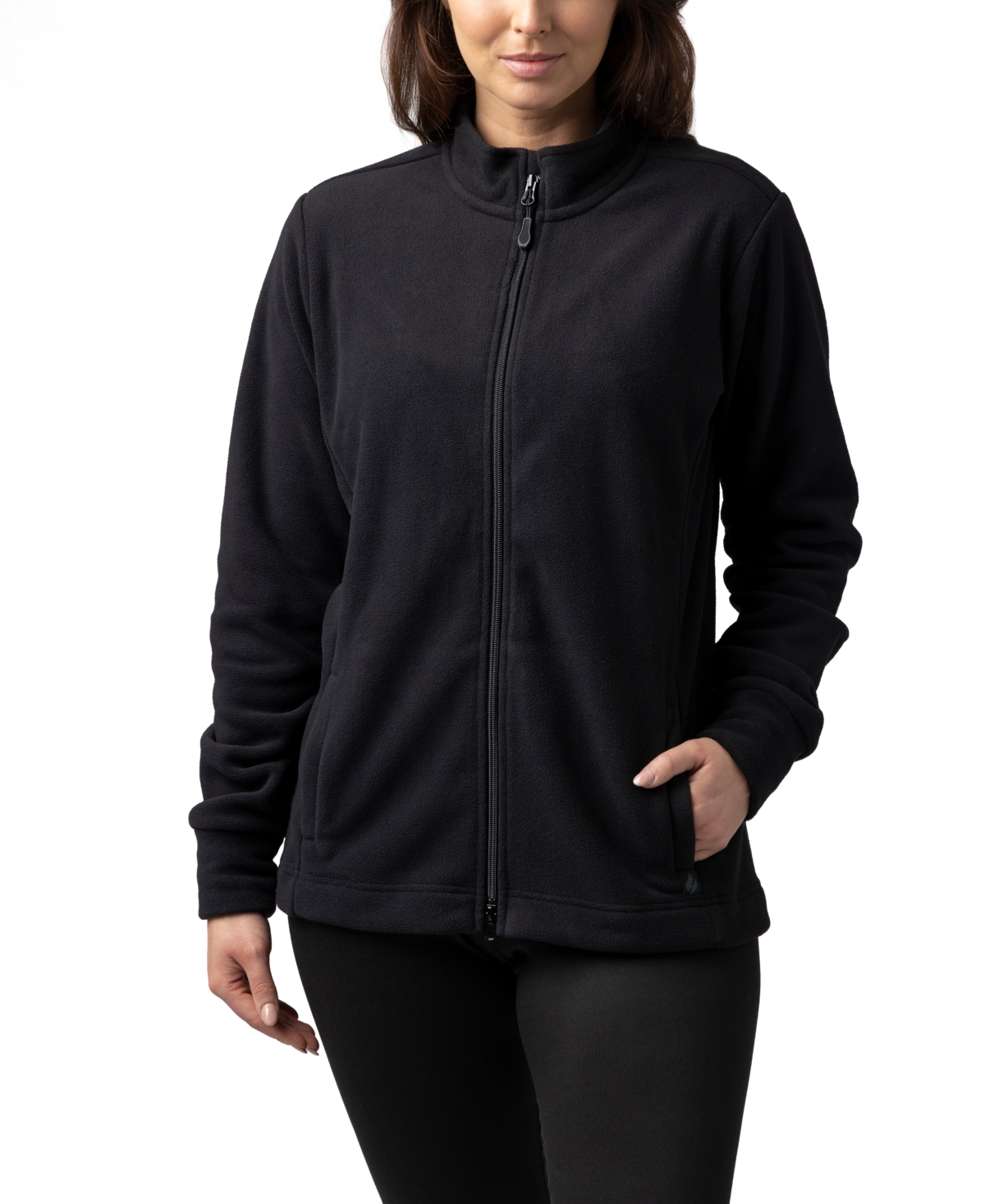 Heat Holders Women's Jasmine Zip Jacket In Black