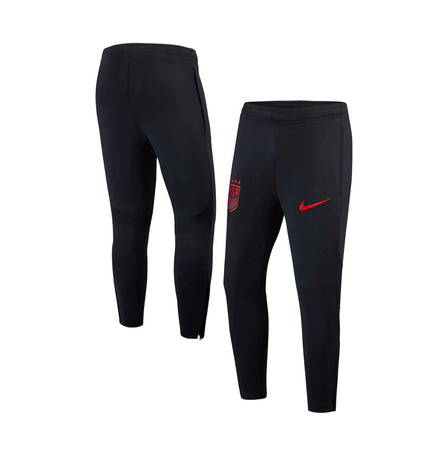 Брюки Nike Black Uswnt 2023 Academy Pro Performance Pants для мальчиков — фото 1