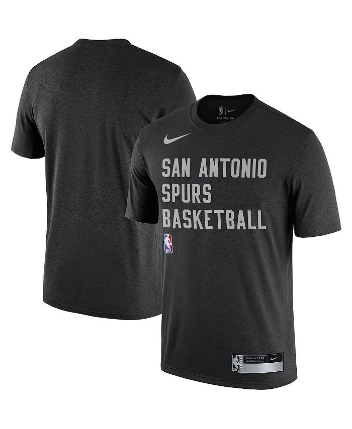 Men's San Antonio Spurs Nike Black Essential Practice Performance T-Shirt