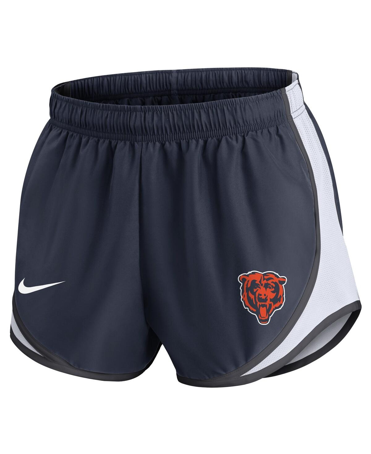 Nike Women's Dri-fit Tempo (nfl Chicago Bears) Shorts In Navy