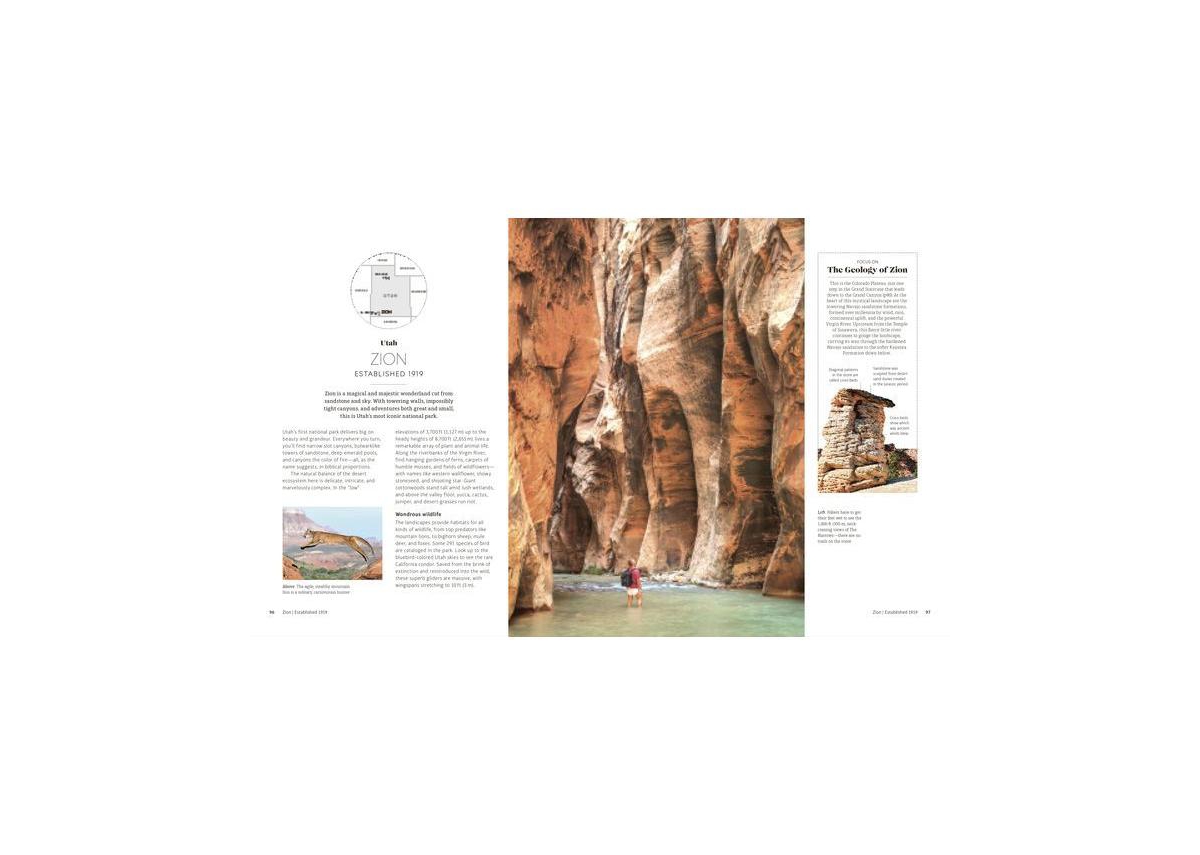 Usa National Parks- Lands of Wonder by Dk Eyewitness