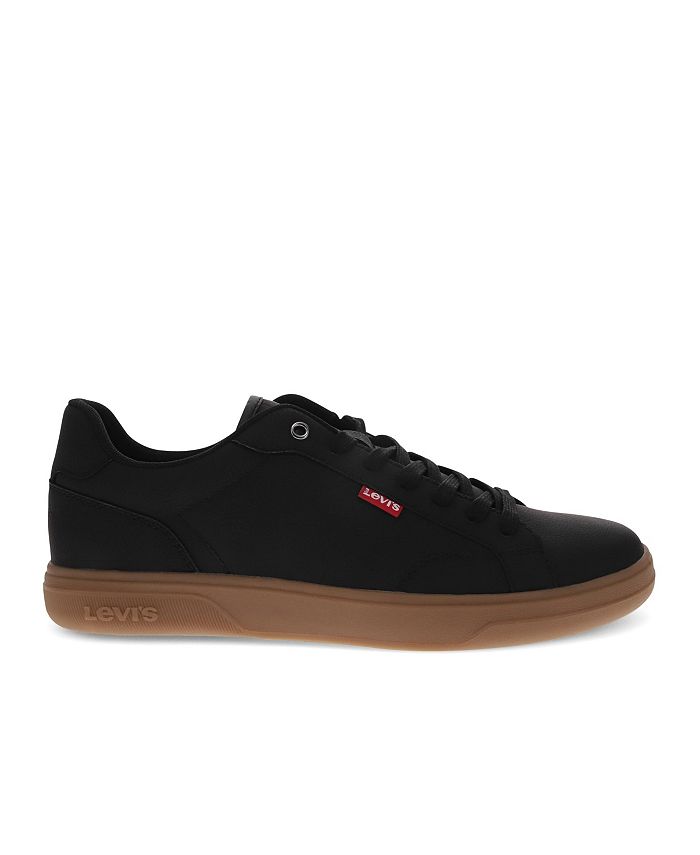 Levi's Men's Carter NB Faux Leather Lace-Up Sneakers - Macy's