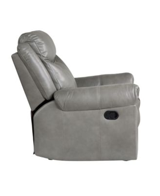 White Label Calico 42" Glider Reclining Chair
