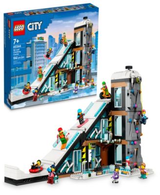 LEGO® City Ski And Climbing Center Building Toy Set, For Kids And Ski ...