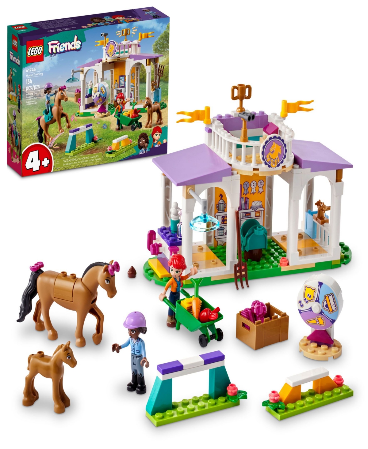 Lego Kids' Friends Horse Training Toddler Building Toy 41746 In Multicolor