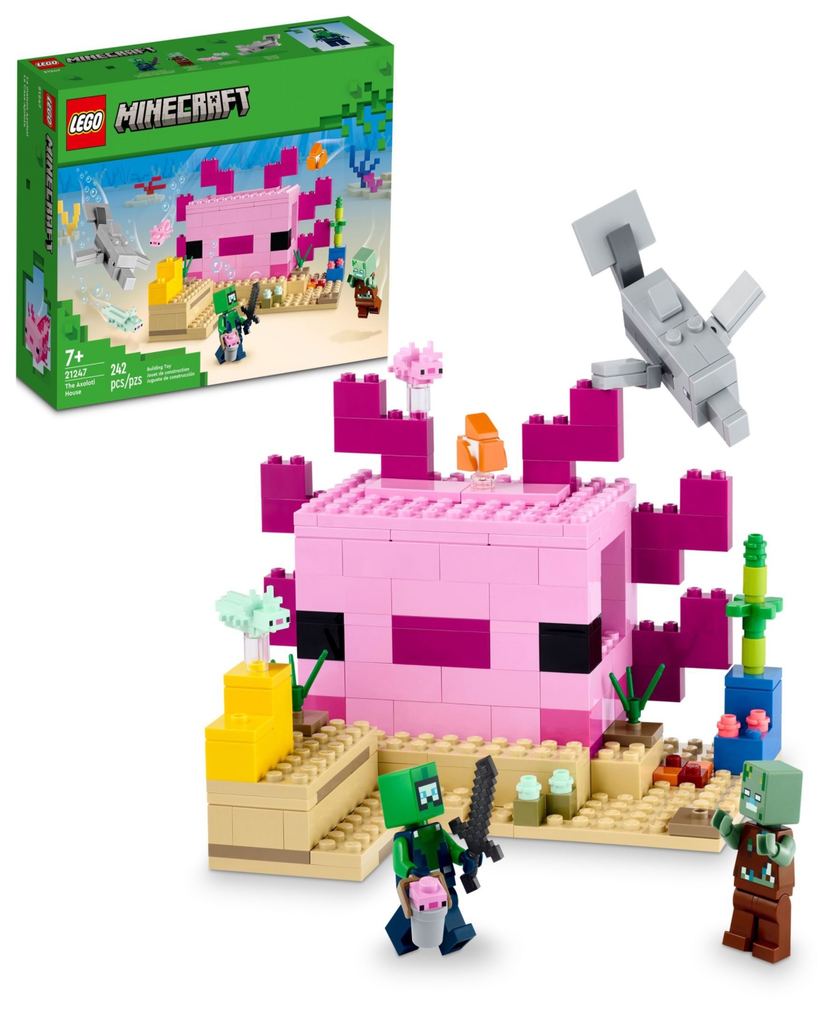 LEGO - Minecraft The Axolotl House 21247